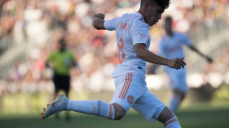 Atlanta United played at Philadelphia on Saturday. (Atlanta United)
