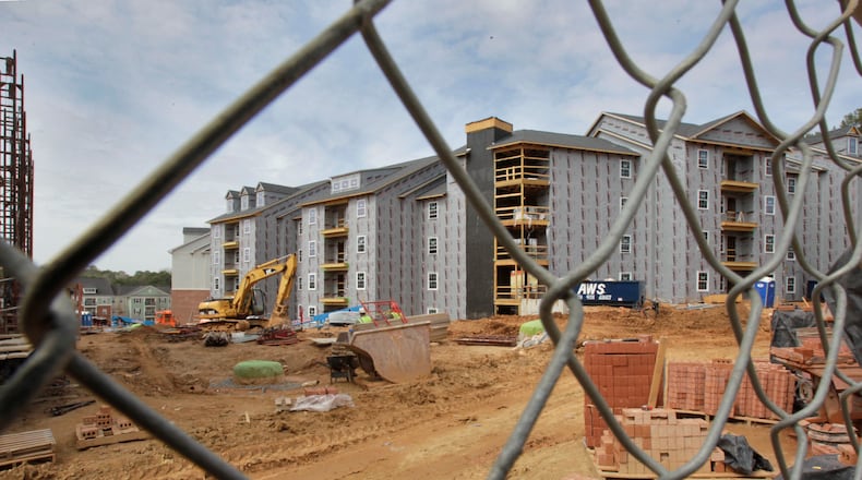 Kennesaw State University broke ground on this $26 million residence hall in 2011 and the growing school has seen many construction projects in recent years. The Board of Regents on Wednesday requested $39.5 million for a new academic learning center for KSU. Bob Andres bandres@ajc.com