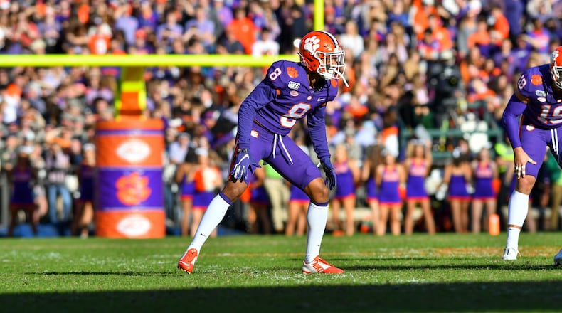 The Atlanta Falcons drafted Clemson cornerback A.J. Terrell, who played high school football at Atlanta's Westlake High School, with the 16th overall pick in the 2020 NFL Draft.