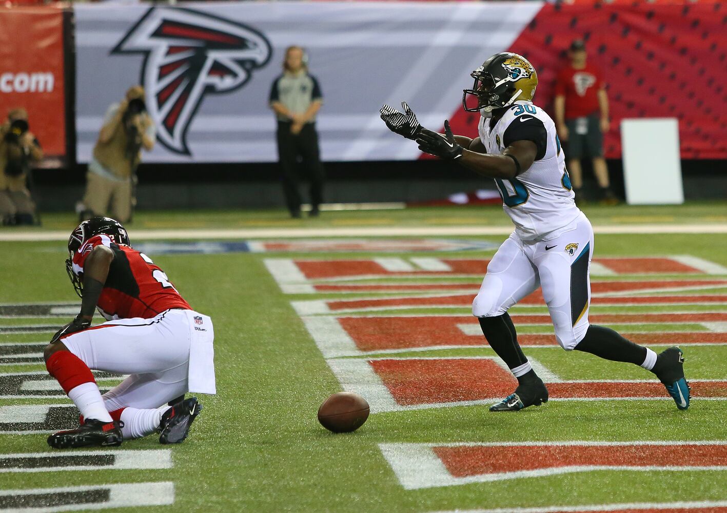 Jaguars at Falcons football