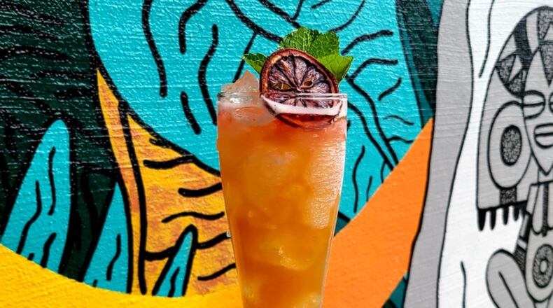 Economists say they expect restaurants and entertainment to be among the hiring leaders as consumer demand surges over the next few months. Here, to-go cocktail called the Airline Hurricane at the Beltline's Cold Beer.
Courtesy of Cold Beer