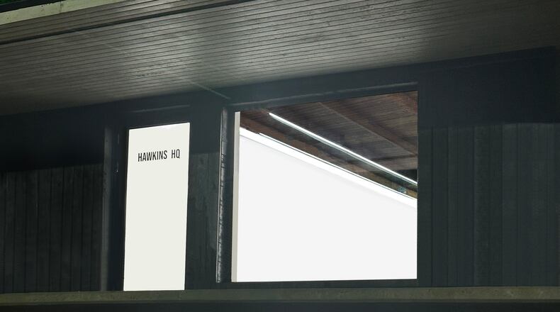 Hawkins HQ gallery in Hapeville is located in a former motel transformed into a contemporary gallery space by artist Alexander Hawkins.
(Courtesy of Hawkins HQ)