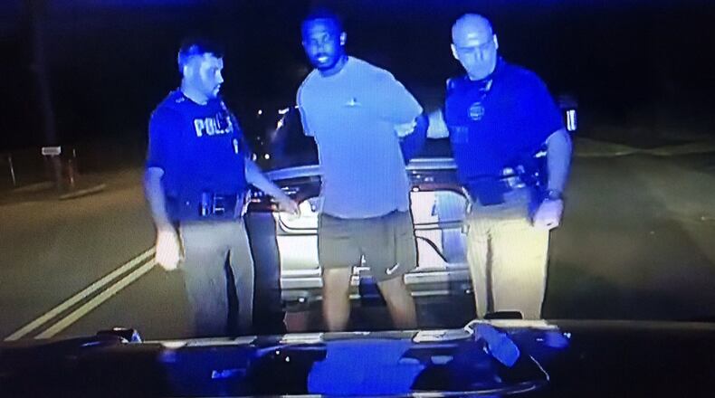Shai Werts after being taken into custody. (credit: Saluda County Sheriff’s Office video)