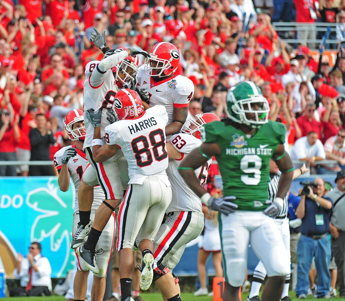 Capital One Bowl, 2009: Georgia 24, Michigan State 12