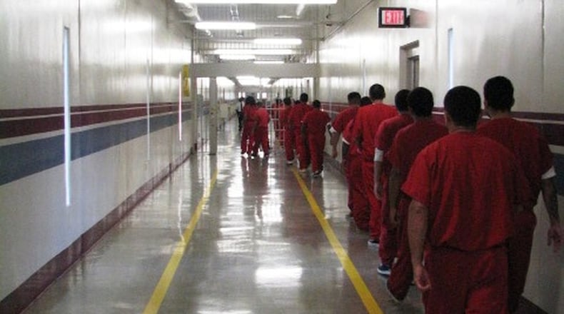 Immigrants facing deportation are being held at the Stewart Detention Center south of Atlanta. Up to 780 more U.S. Immigration and Customs Enforcement detainees will be held at a separate detention center in Folkston, Ga., starting this year under a new five-year contract recently signed by the federal government and Charlton County.