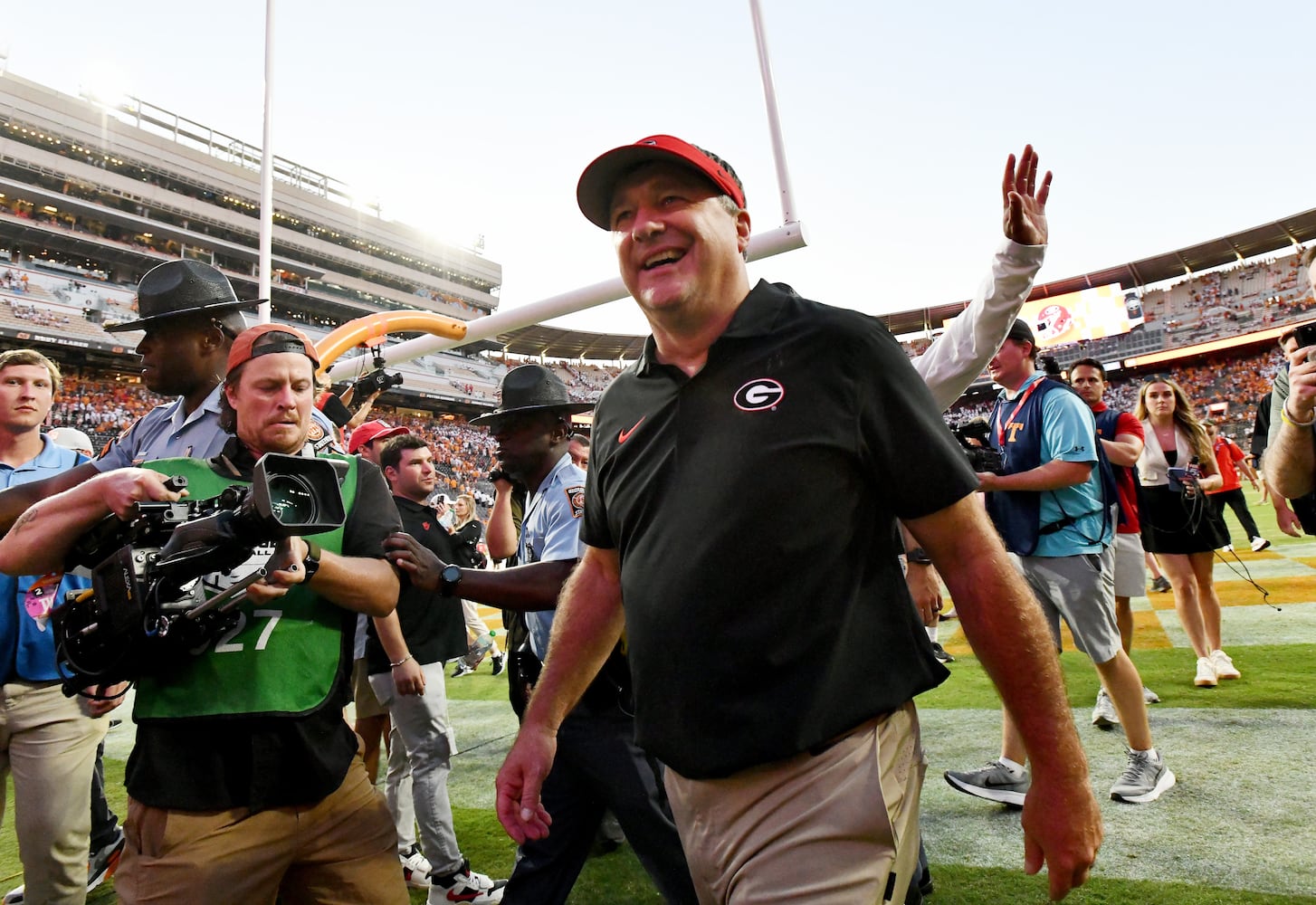 Georgia vs. Tennessee football