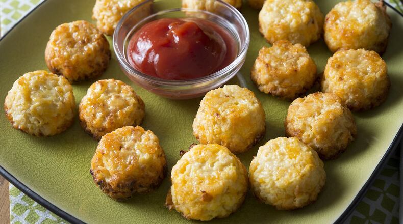 Crispy Cauliflower Bites have the satisfying crunch of tater tots but are easy on the waistline. (Tammy Ljungblad/Kansas City Star/TNS)