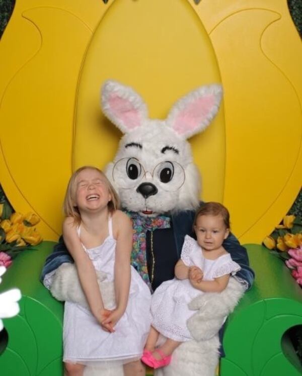 In this file photo, children have the opportunity to meet with the Easter Bunny in Round Rock. Courtesy photo.