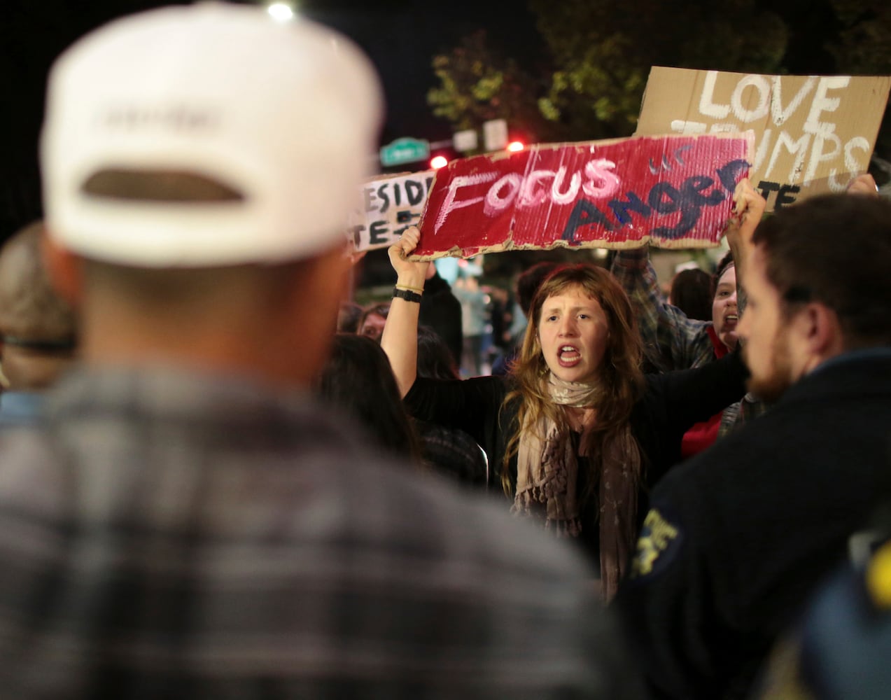 Anti-Trump protests erupt in U.S. cities, Nov. 9 2016