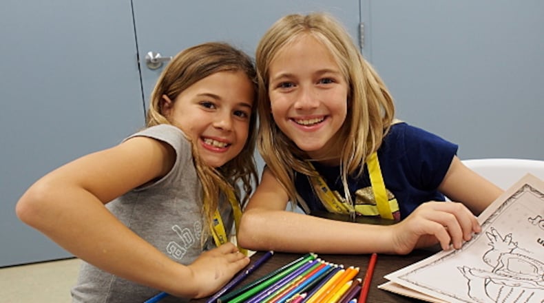 Clubhouse activities at Kate's Club provide kids a chance to form community before communicating about their grief. (Courtesy of Kate's Club)