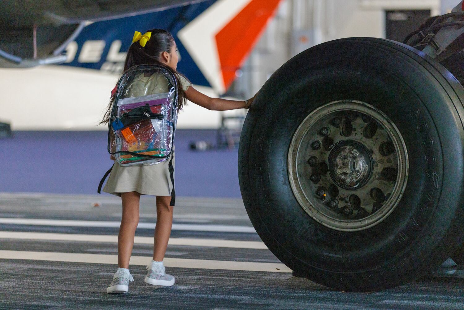 Hartsfield-Jackson business community helps ‘Stuff the Plane’ for APS, Fulton and Clayton students