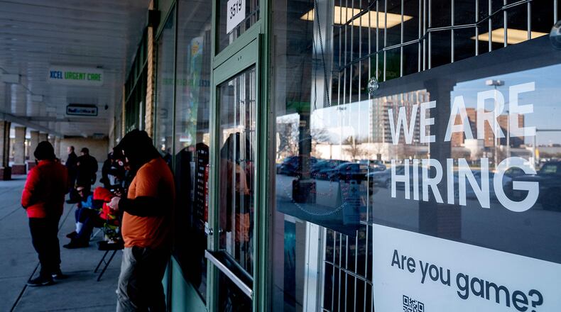 With a high number of job openings and a relative scarcity of workers, wages have been rising and the increases are likely to continue so long as the labor market is tight, according to Georgia Labor Commissioner Mark Butler. (Stefani Reynolds/AFP via Getty Images/TNS)