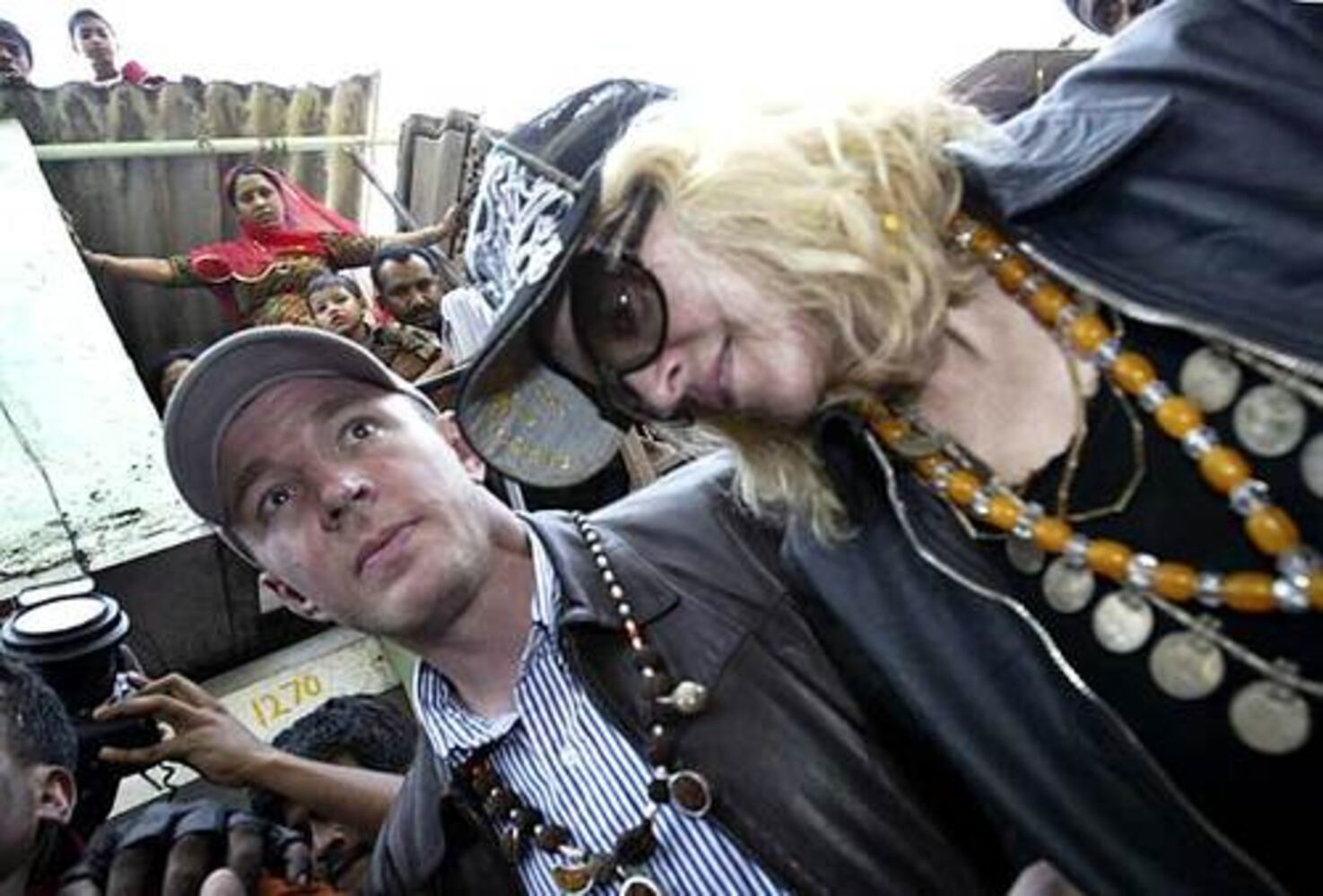 Madonna does India