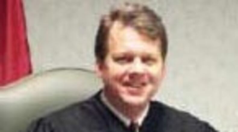 Judge W. Fletcher Sams, one of four members of the Griffin Judicial Circuit Court, told the Fayette County Board of Commissioners that a fifth judge was “desperately” needed. Courtesy Fayette County Bar Association