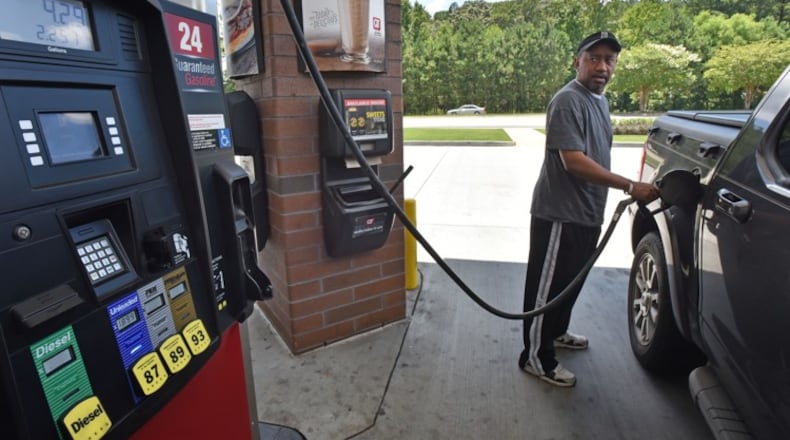 Development standards for gas stations are being considered by the Milton City Council. AJC FILE