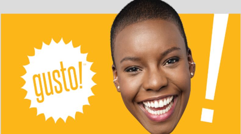 This billboard featuring the face of Alexis Louder, a Cobb County resident, will be displayed near Ponce City Market for a couple weeks in January.