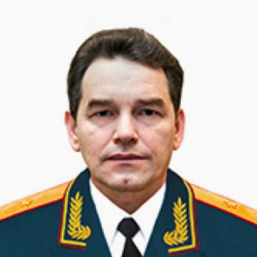 This undated image provided by Russian Defense Ministry Press Service on Monday, Dec. 22, 2025, shows Lt. Gen. Fanil Sarvarov, head of the Operational Training Directorate of the Russian Armed Forces General Staff, who was killed Monday morning after an explosive device detonated under his car in southern Moscow. (Russian Defense Ministry Press Service via AP)