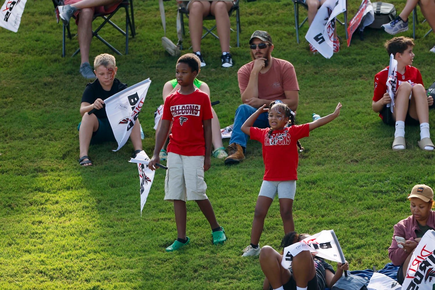  Falcons First Day of Training Camp