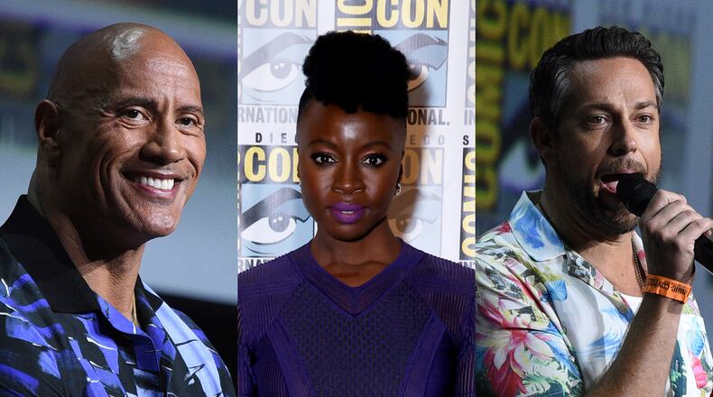 Comic-Con in San Diego featured panels on three big-budget superhero movies shot largely in Georgia: "Black Adam," "Black Panther: Wakanda Forever" and "Shazam! Fury of the Gods." AP