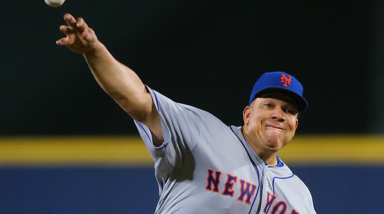 Bartolo Colon won 44 games for the Mets in three seasons.