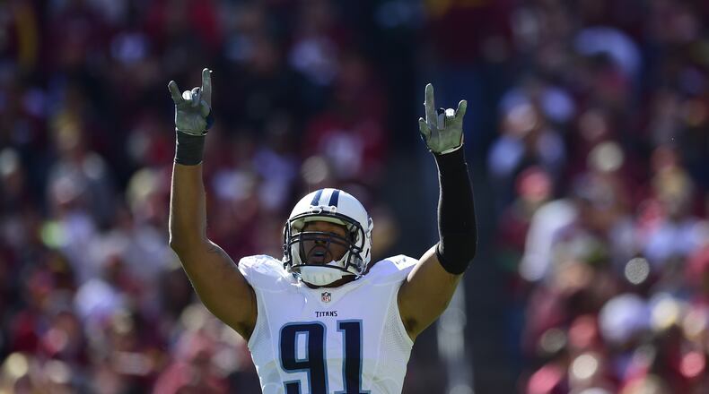 Former Georgia Tech All-American Derrick Morgan is starting his sixth season with the Tennessee Titans. (Photo by Patrick McDermott/Getty Images)