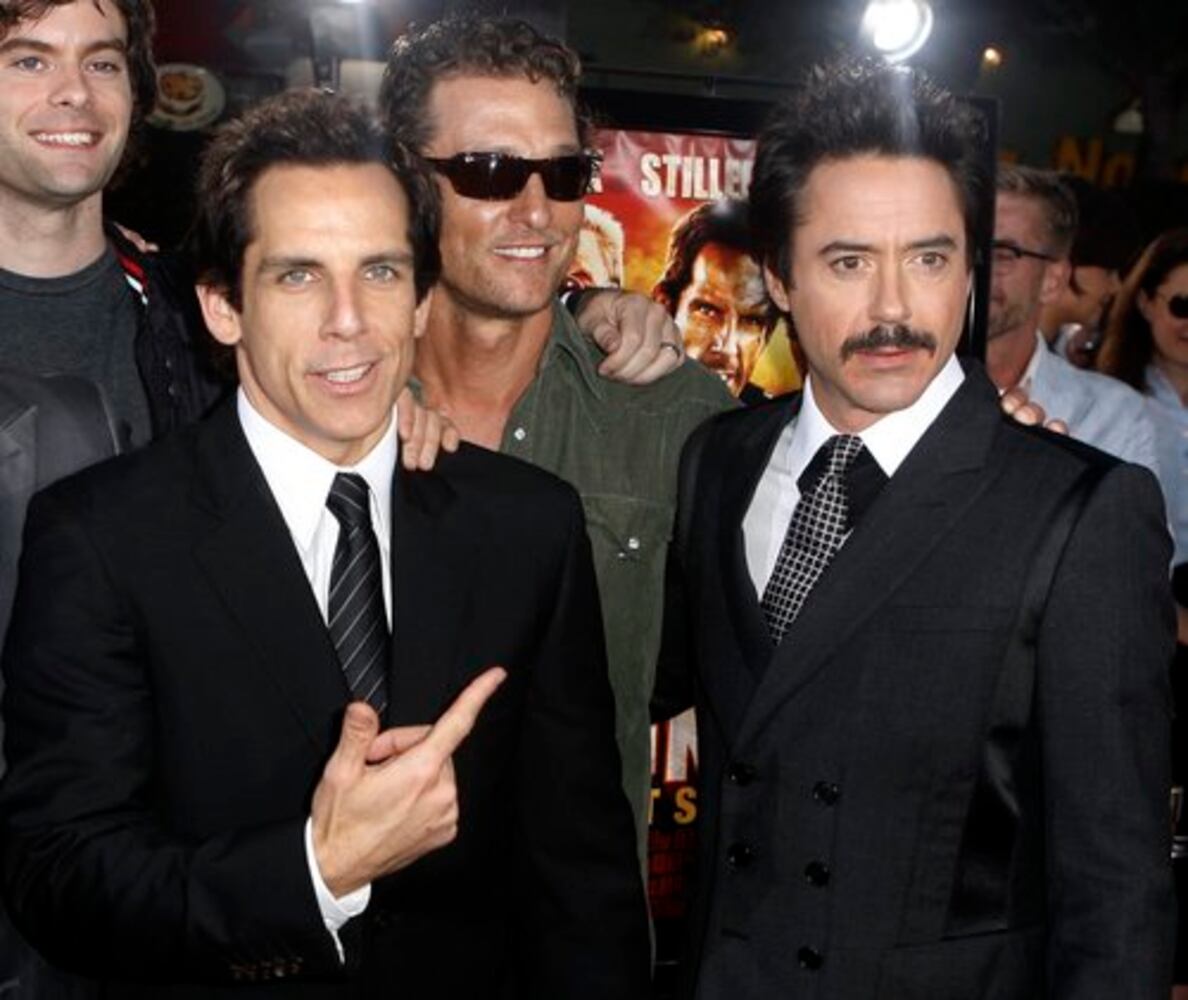 "Tropic Thunder" premieres in L.A.