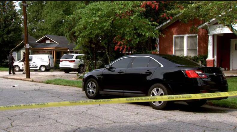 East Point police investigate a fatal shooting at a home on East Point Street.