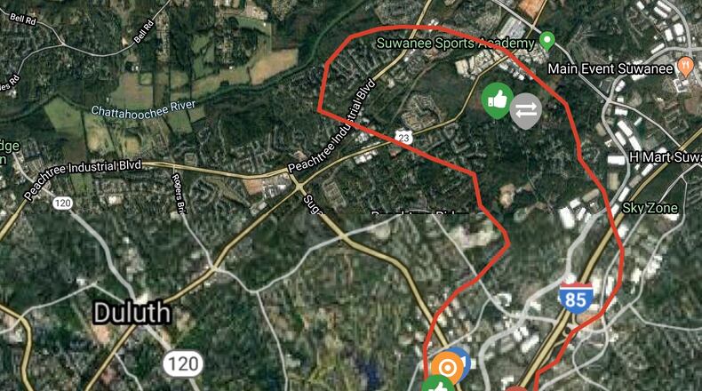 A Loop Trail study is underway to provide an analysis of an approximate 14-mile segment of a 17-mile trail that will link to the Western Gwinnett Bikeway. (Courtesy Gwinnett County)
