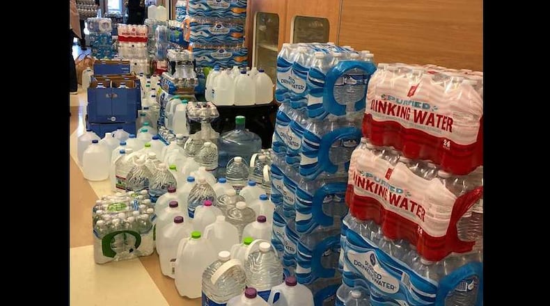 After a water main break in Doraville, an animal shelter in Chamblee was in "urgent" need of water for hundreds of animals. Donations poured in over the next few hours.