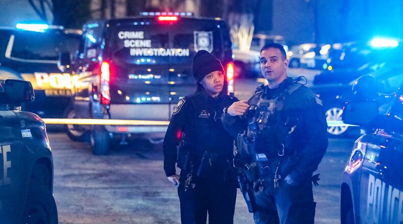 A shooting at an apartment complex in Stonecrest left one person dead and another seriously injured Feb. 14.