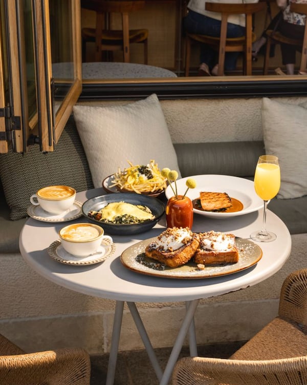Check out the Mother's Day brunch service at Carmel in Buckhead Village. (Courtesy of Oliva Restaurant Group)