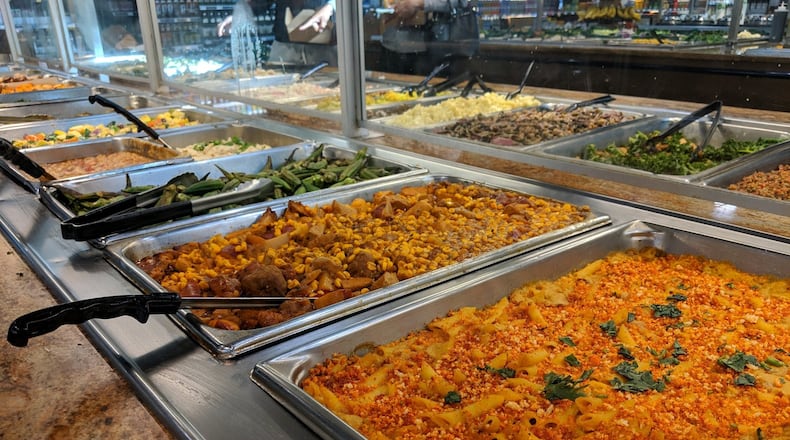 Whole Foods Market’s Vegan Mac & Cheese is only available at the Ponce de Leon Avenue location. Whole Foods Market