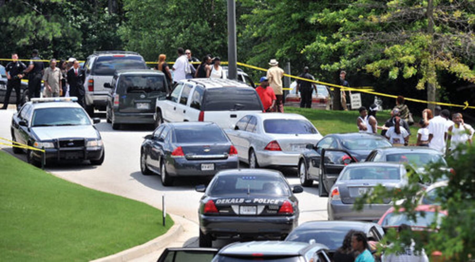 Gunfire, deaths at DeKalb funeral