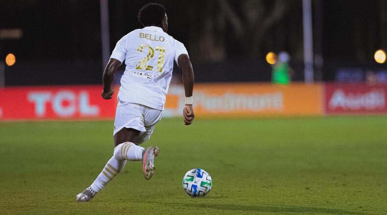 George Bello made 20 appearances, including 19 starts. He scored a goal and added an assist. He was one of few bright spots in a dismal season. (Atlanta United)