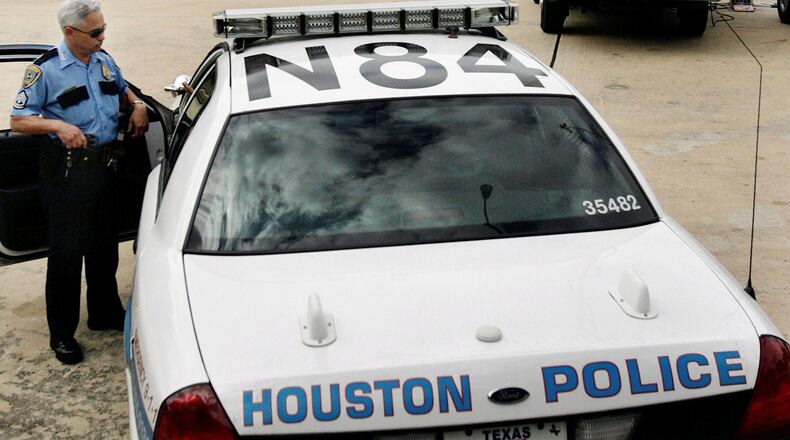 Houston police responded after four men were shot while trying to invade a man's home.