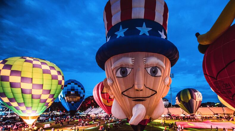 Kennesaw’s Owl-O-Ween Hot Air Balloon Festival will feature about 20 hot air balloons.