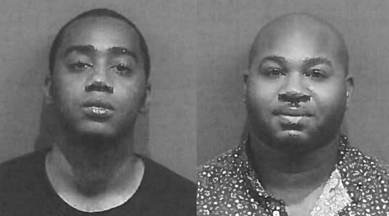 Swaine Thompson Jr. (left), Anthony Lamont Taylor