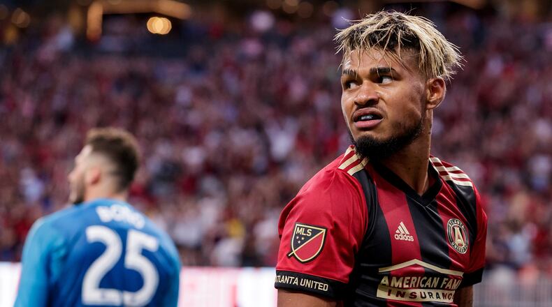Atlanta United's Josef Martinez scored two goals against Toronto on Saturday. (Atlanta United)