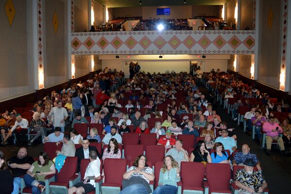 Nearly 600 people packed the historic Tift Theatre for the premiere of 'Gasoline Alley,' as majority of the movie was filmed in Tifton. (Courtesy of Carlton Fletcher)