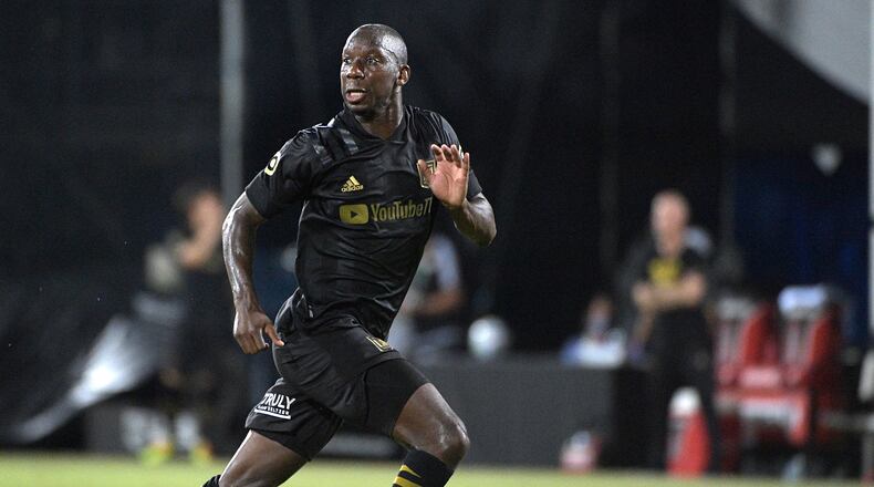 Forward Bradley Wright-Phillips has 116 goals in 213 appearances for New York Red Bulls and LAFC (Phelan M. Ebenhack/AP)