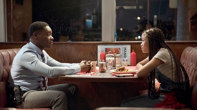 David Oyelowo stars as Jack Radcliff and Storm Reid as his niece Ashely Radcliff in “Don’t Let Go.” Lacey Terrell / Universal Pictures/OTL Releasing