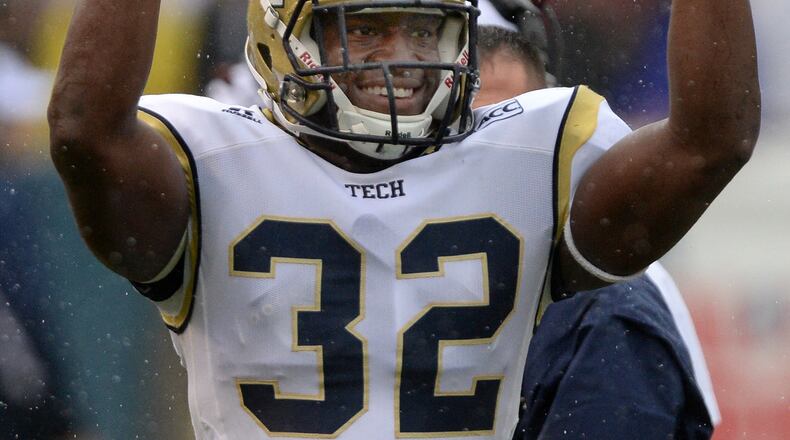 Thursday night, Georgia Tech defensive tackle Jabari Hunt-Days will play his first game since the Music City Bowl in Dec. 2013. (AJC file photo by Johnny Crawford)