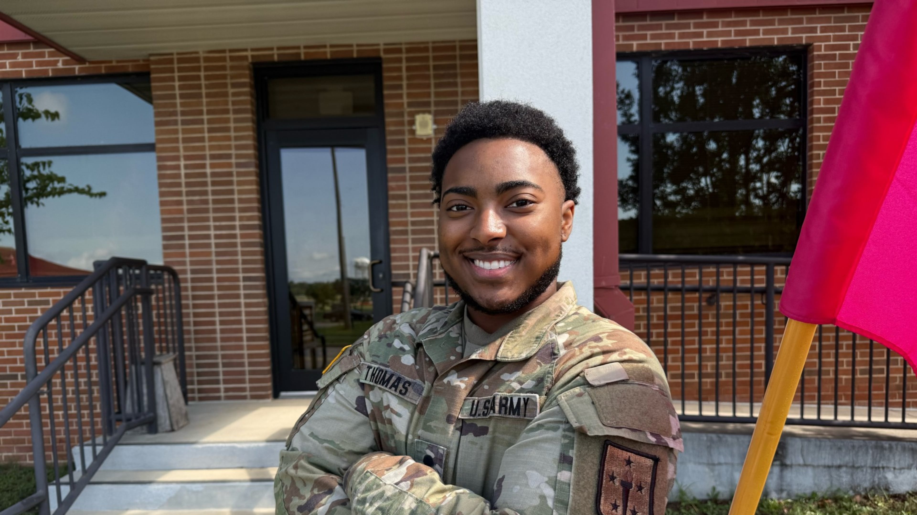 Spc. Aven Thomas, who is stationed at Fort Eisenhower in Augusta, rejects the Trump administration’s policy, saying he and other transgender people have served successfully in the military for many years. “We can perform our duties just like any other soldier,” Thomas said. “We are more than capable. We are more than qualified.” (photo contributed)