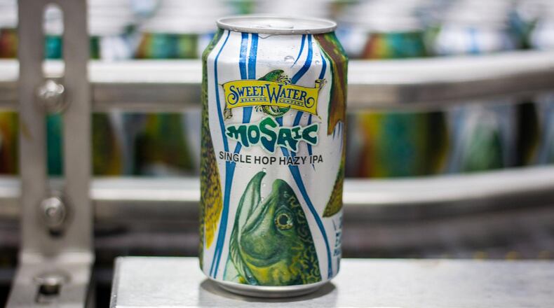 SweetWater Mosaic Single Hop Hazy IPA is one of the modern IPAs from Georgia to try right now. CONTRIBUTED BY SWEETWATER BREWING CO.