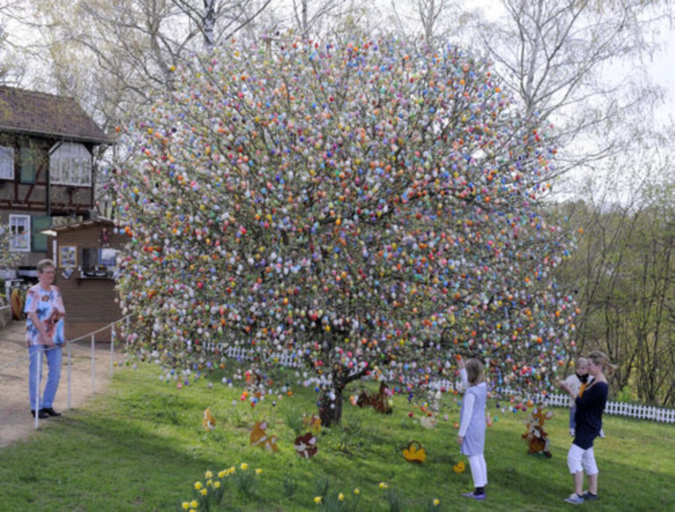 Easter egg tree in Germany