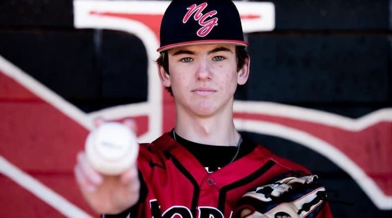 Caiden Wilson, 15, just made the varsity North Gwinnett High School baseball team after surviving a tragic baseball-related incident just a year ago. Courtesy of Tim Wilson