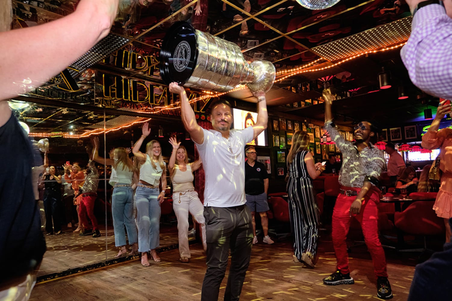 Stanley Cup at Johnny's Hideaway