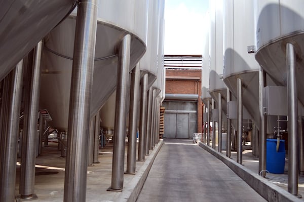 then the beer is transferred to the fermentation tanks, where yeast feeds on the wort. Primary fermentation can take anywhere from 5 to 14 days, while secondary fermentation (cold conditioning) can take from 2 to 8 weeks