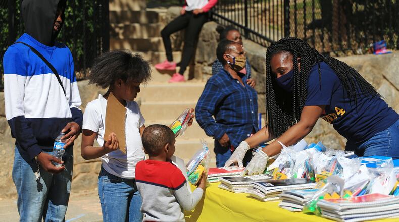 There have been countless community events helping young families now that so many of the resources a school provides have been disrupted.