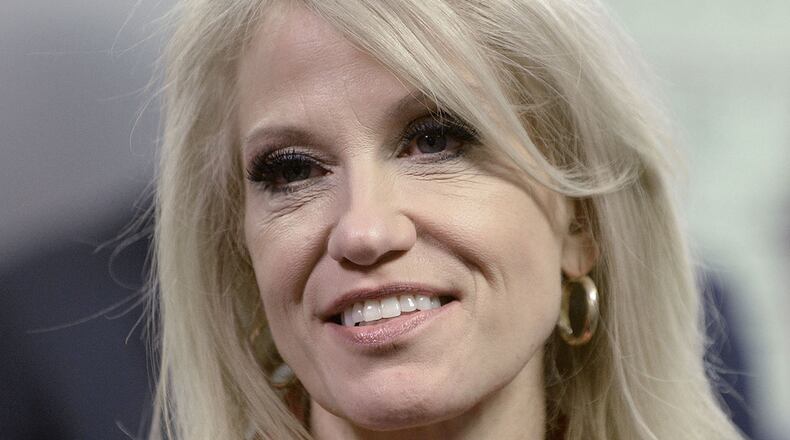 President Trump's counselor Kellyanne Conway (Photo by Olivier Douliery-Pool/Getty Images)